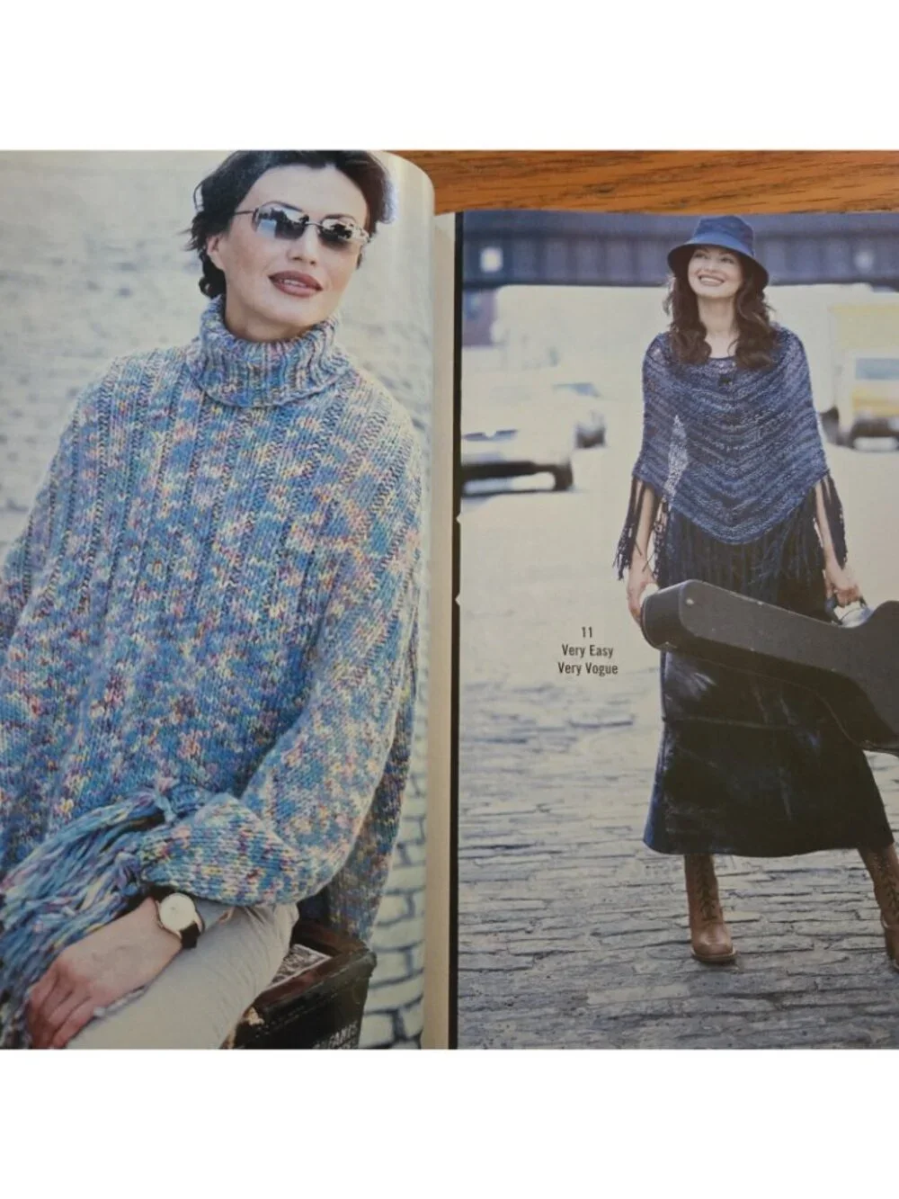 Vogue Knitting International Magazine, Holiday 2004 Poncho corset